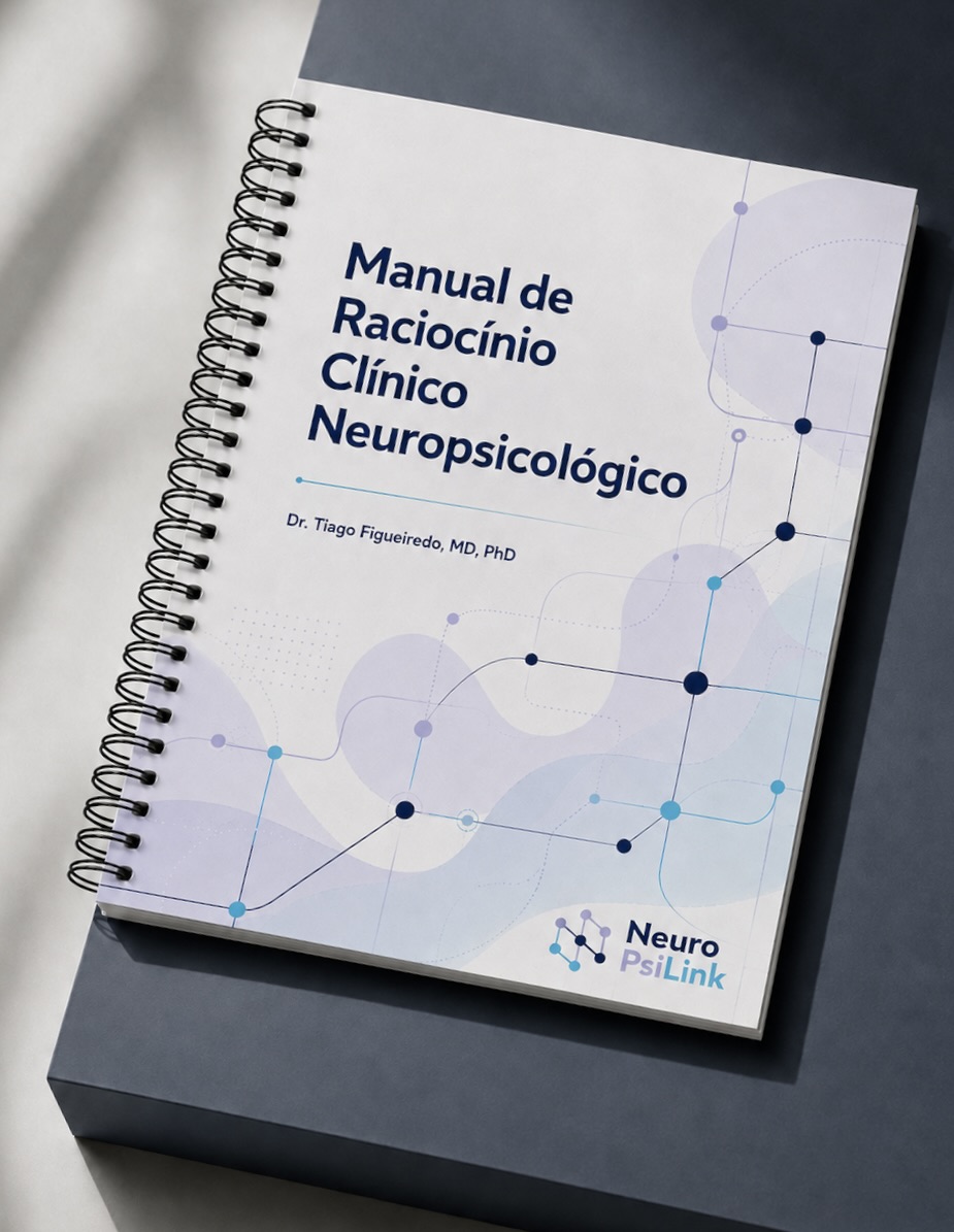 Capa de Manual de Raciocínio Clínico Neuropsicológico (NeuroPsiLink)